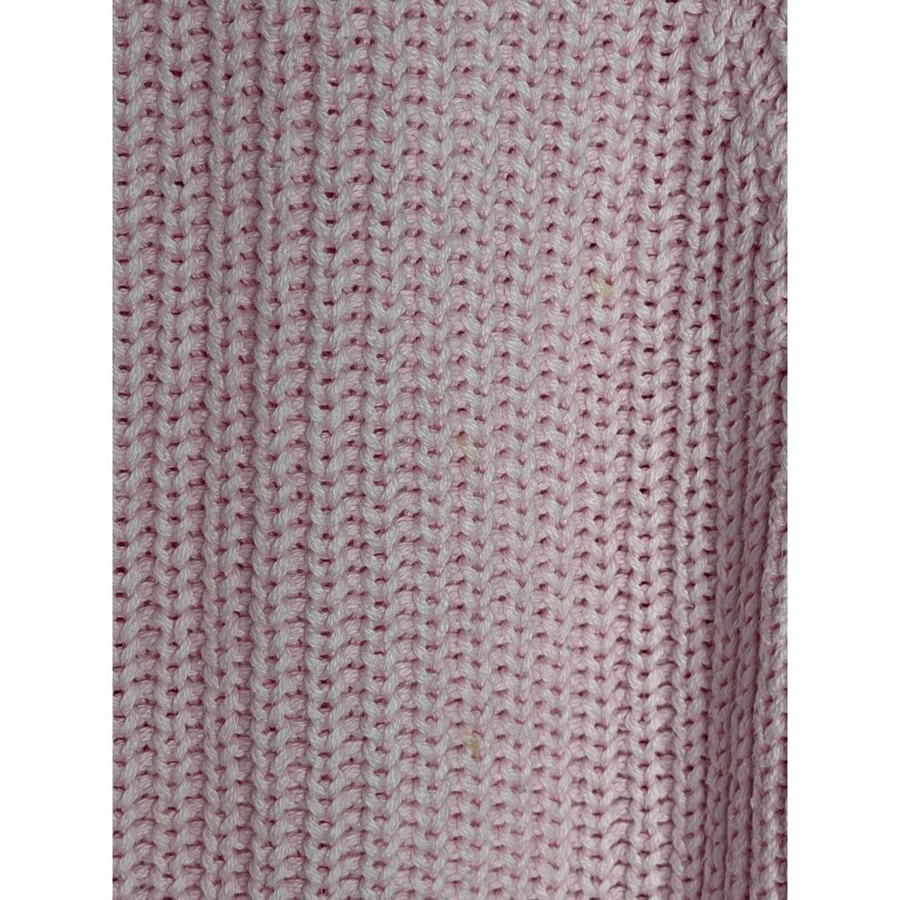 J. Crew Relaxed Long Sleeve Rollneck Knit Pullover Sweater Pink Women's Size S - Picture 11 of 11